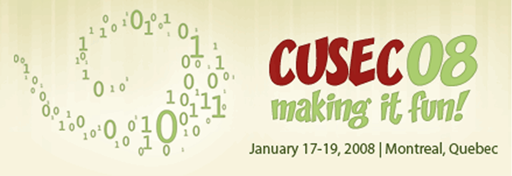 CUSEC 2008 Logo