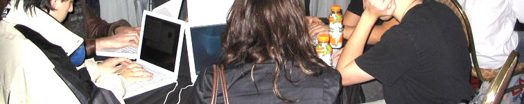 Picture of Apple's Internet Cafe at CUSEC